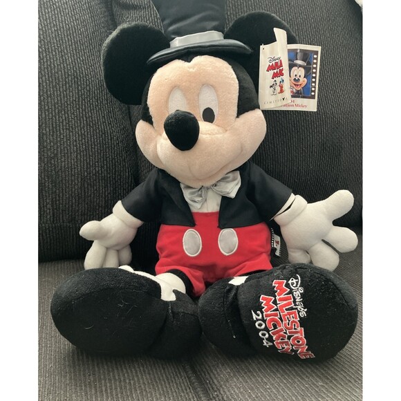 Disney Other - Disney's Mickey Mouse Milestones 21” 75 Anniv. Ltd Edition 2004 Plush Stuffed